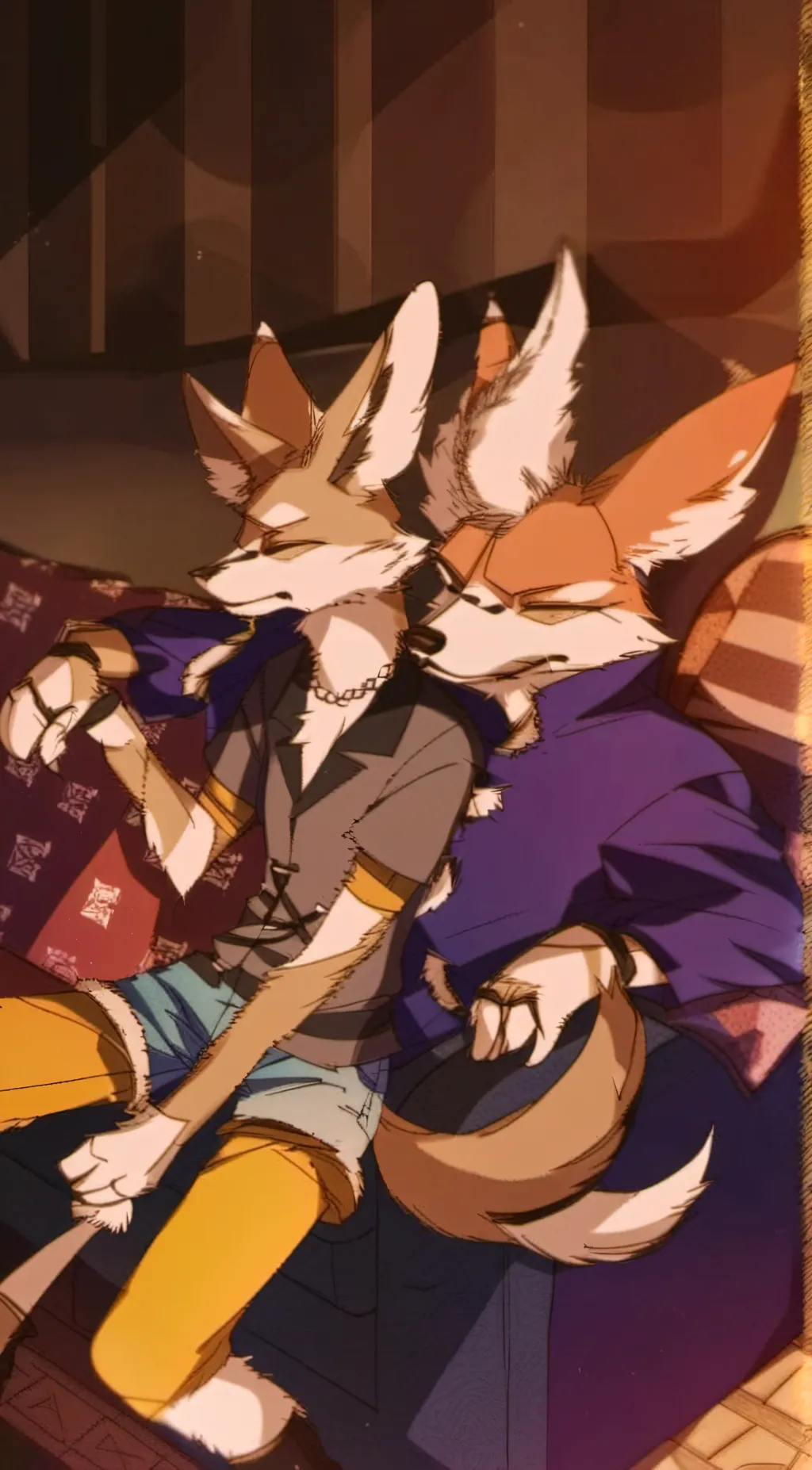 ai character: oscar and vick background