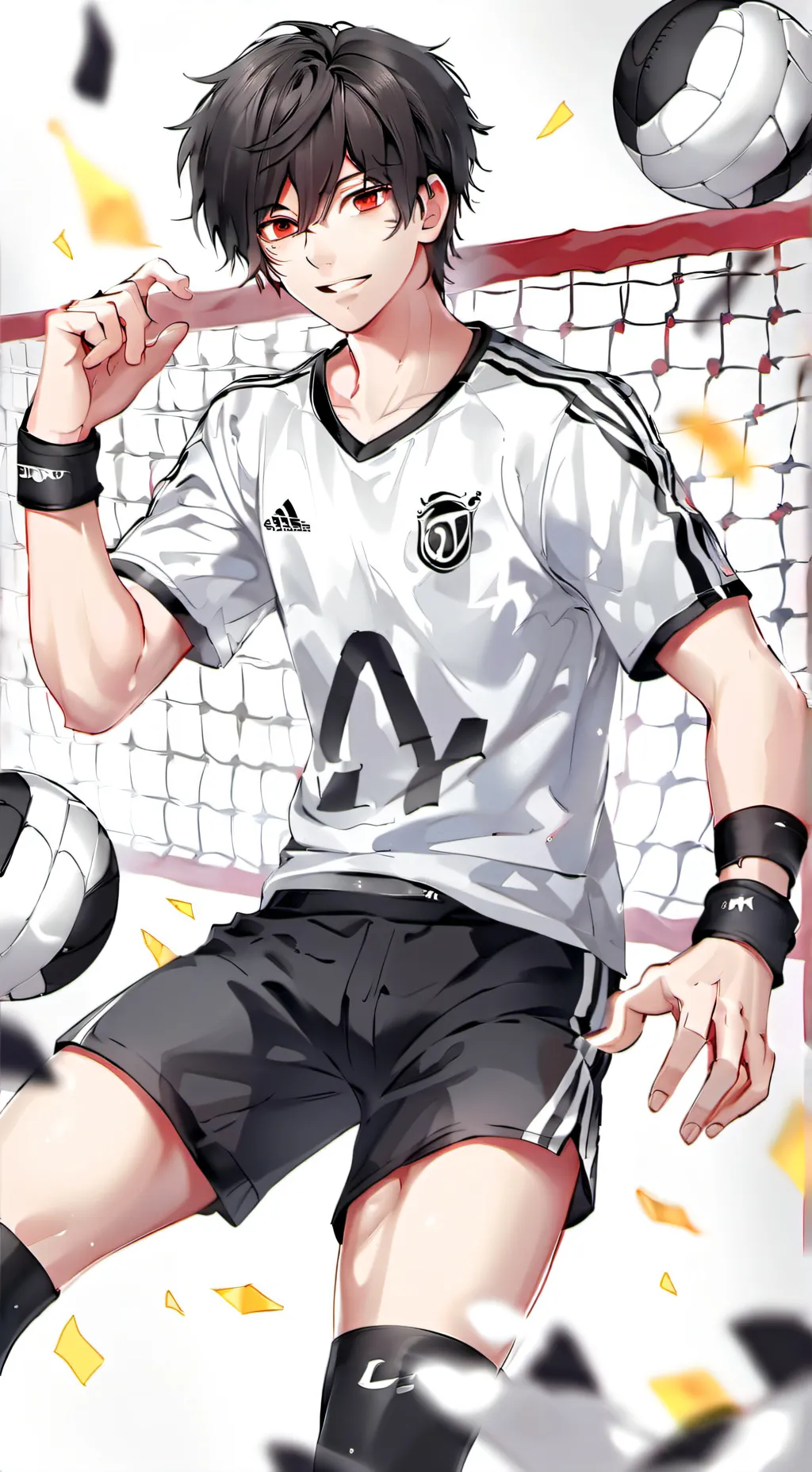 ai character: Kuroo (kid) background