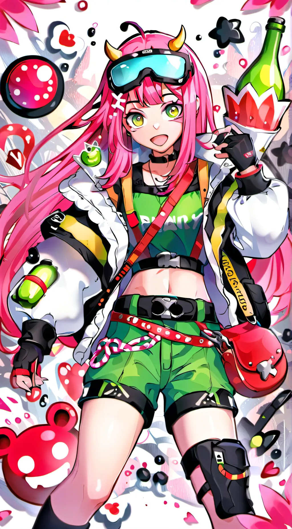 ai character: Mha New Student background