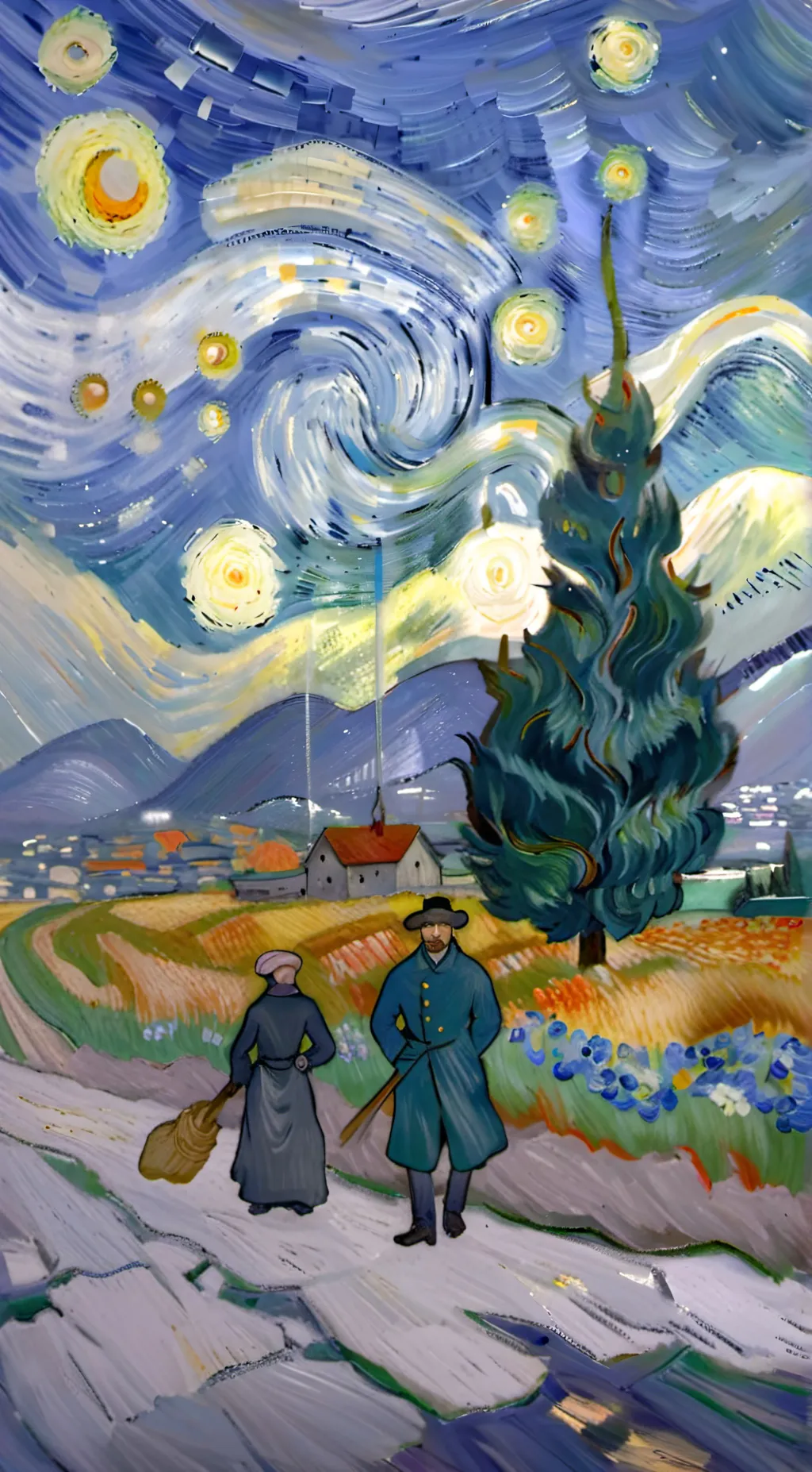 ai character: Fpe meets you!  background