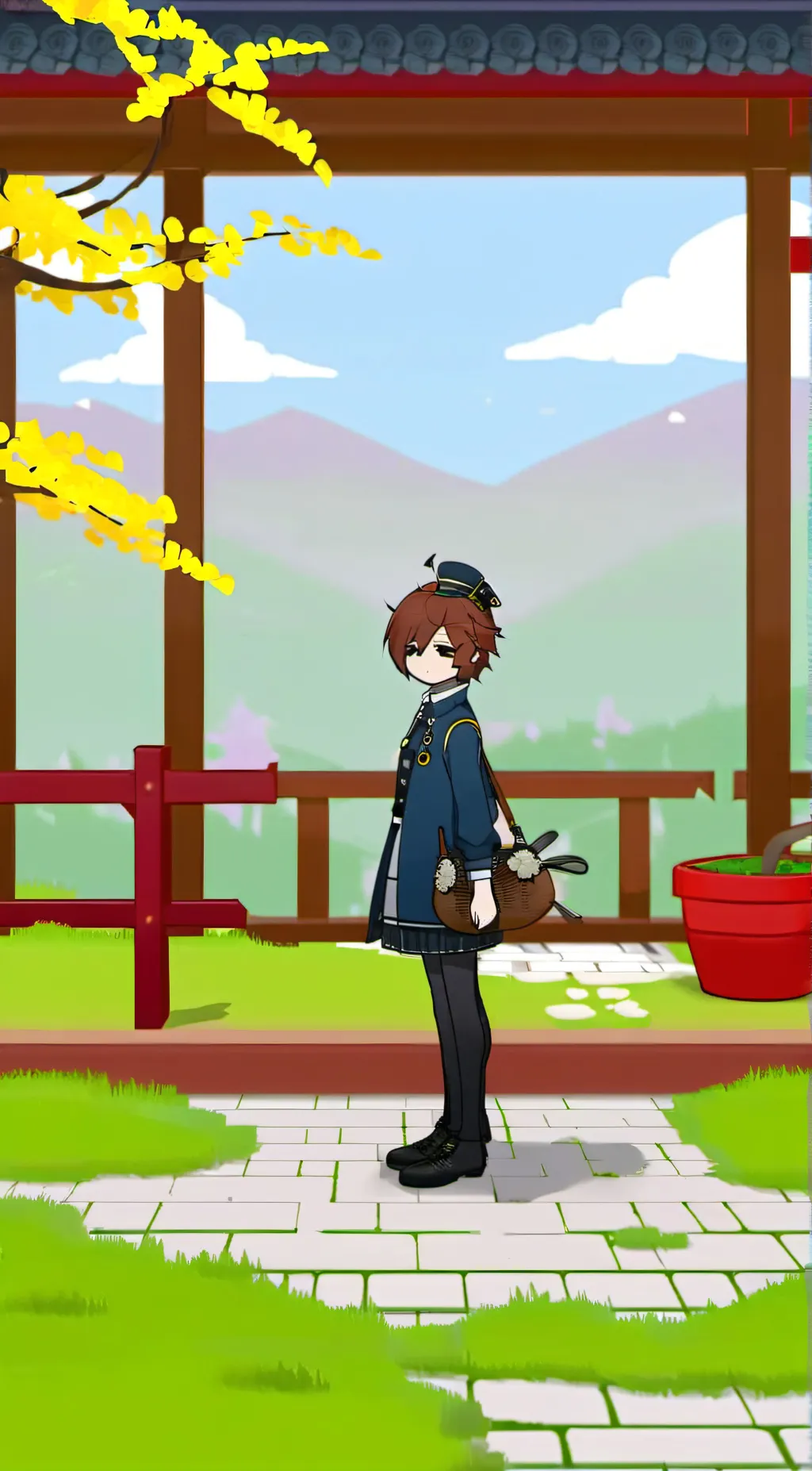 ai character: ∆lex background