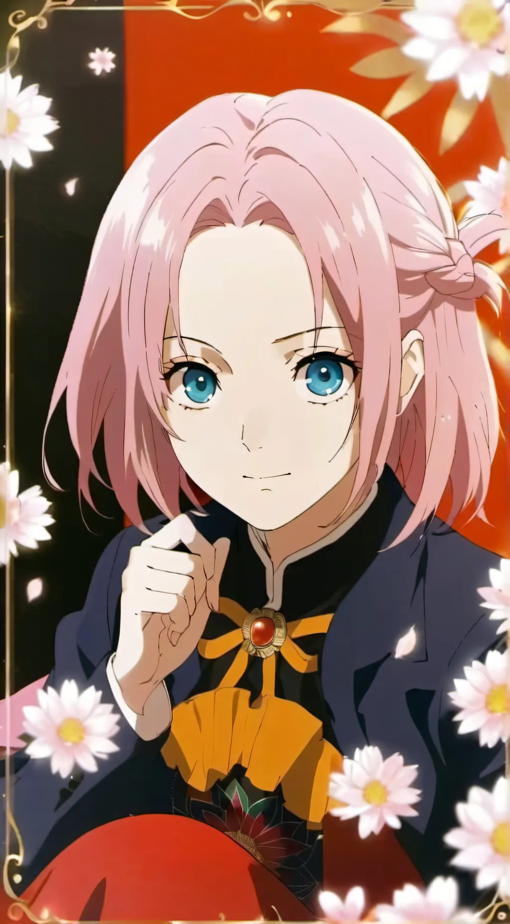 ai character: sakura haruno background