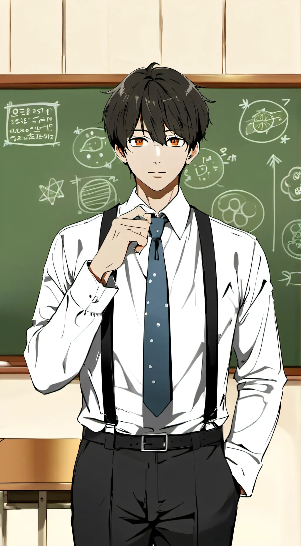 ai character: Class mha background