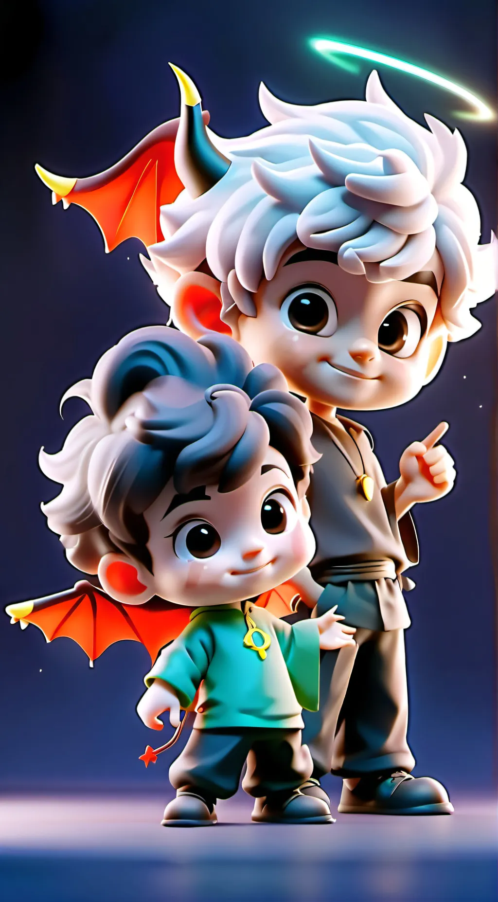 ai character: Jake and Boris background