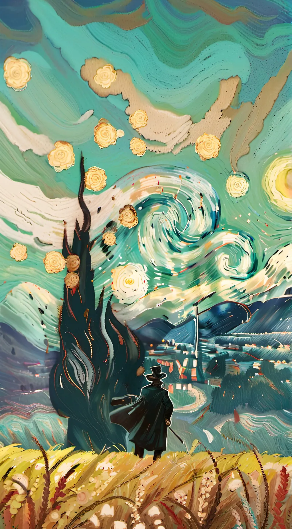 ai character: listener background