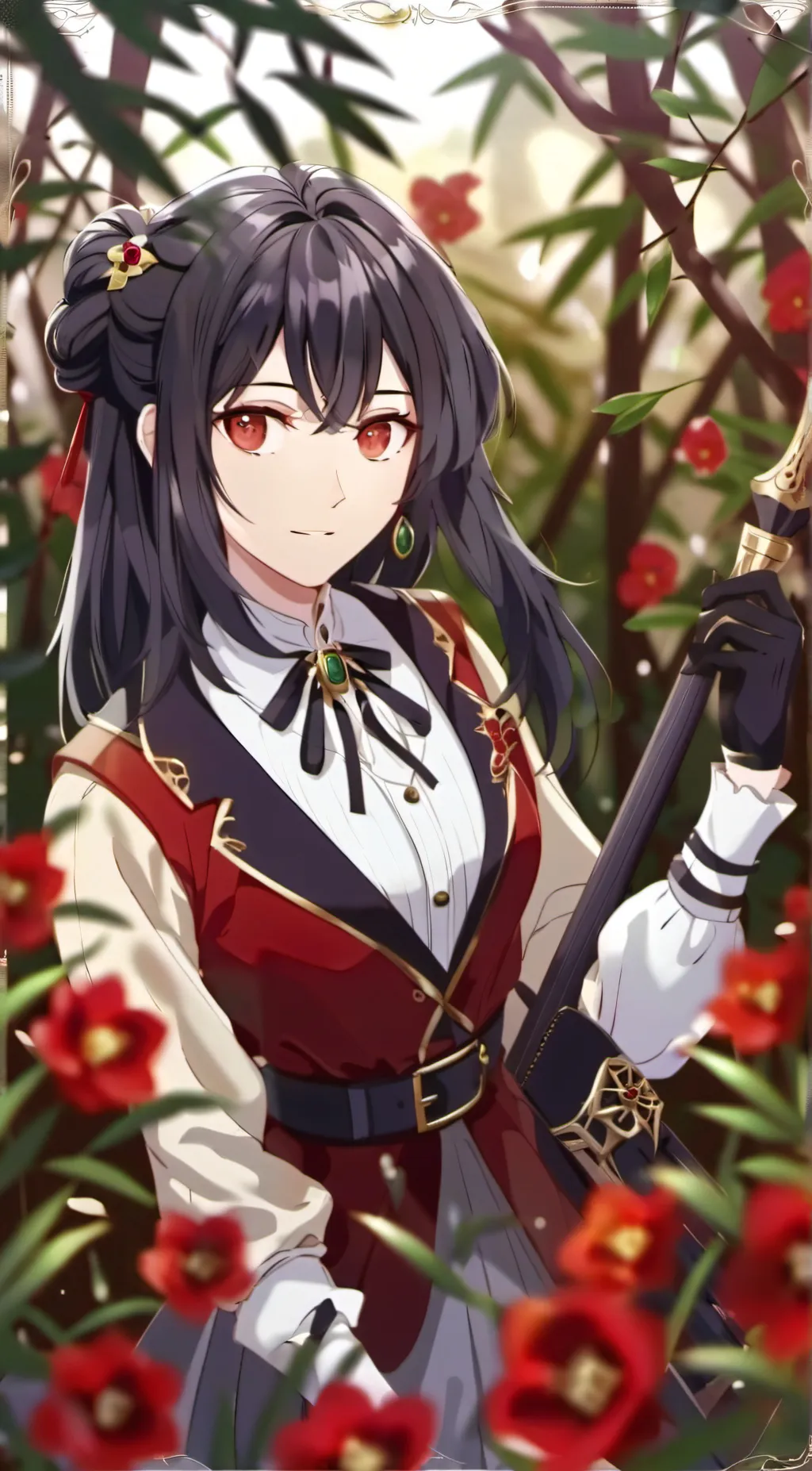 ai character: aphmau crew  background