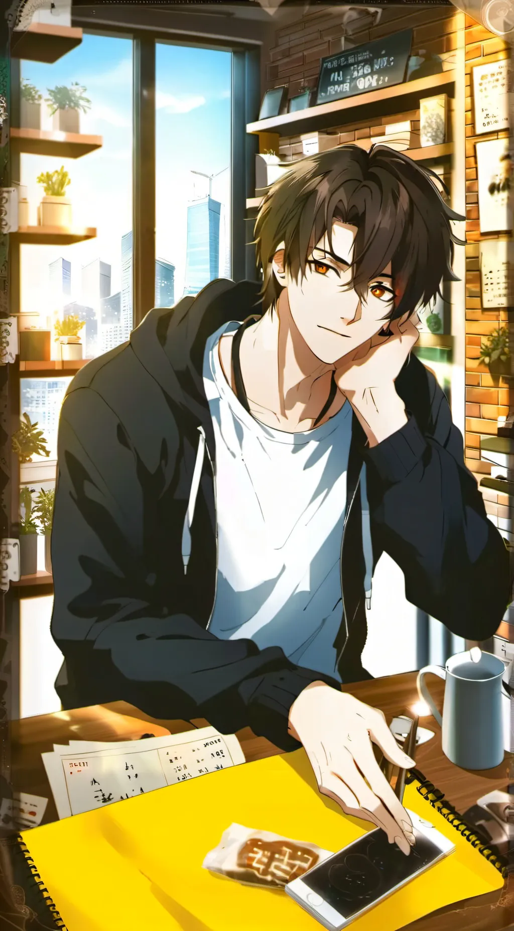 ai character: ~Axel~ background