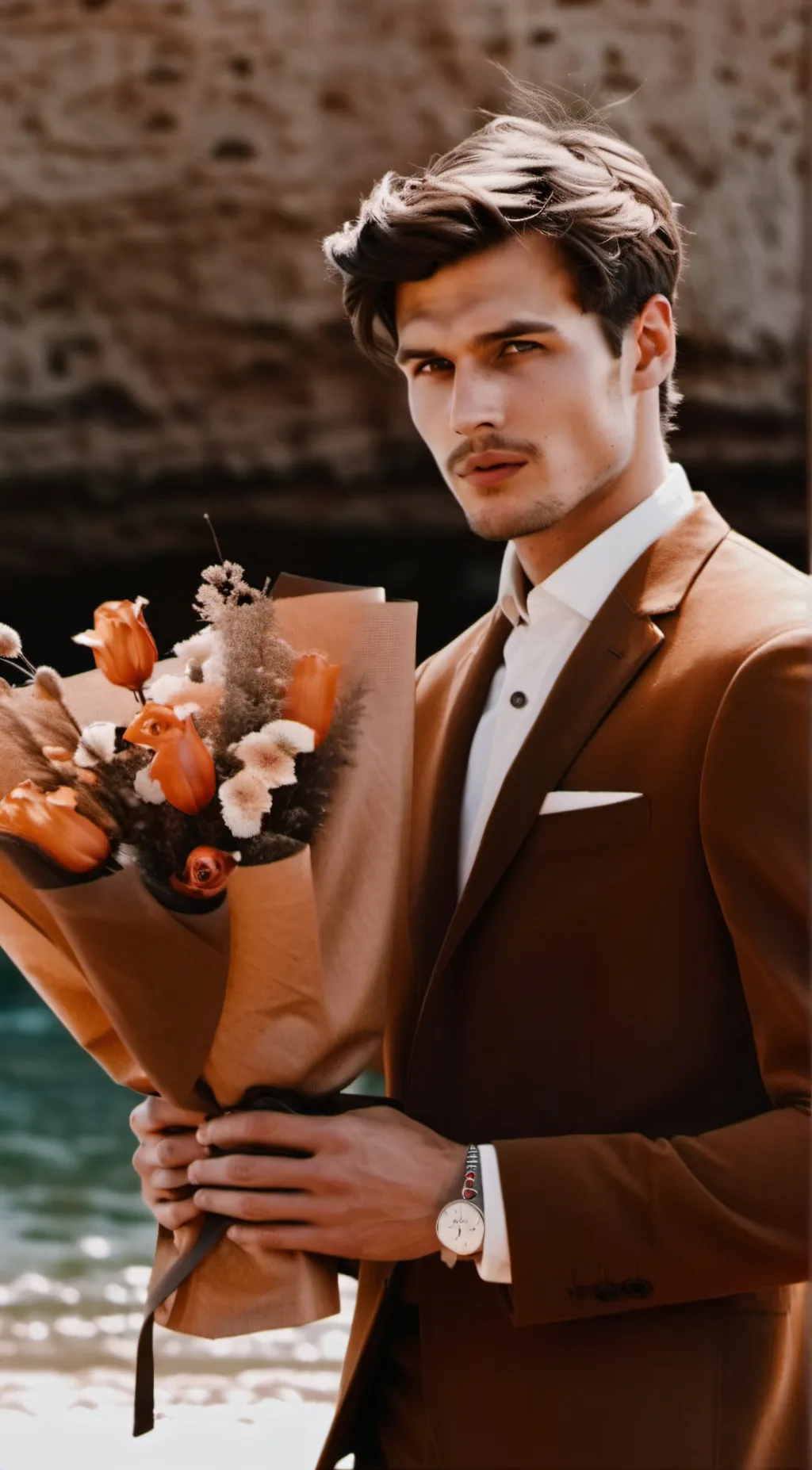 ai character: Brent background