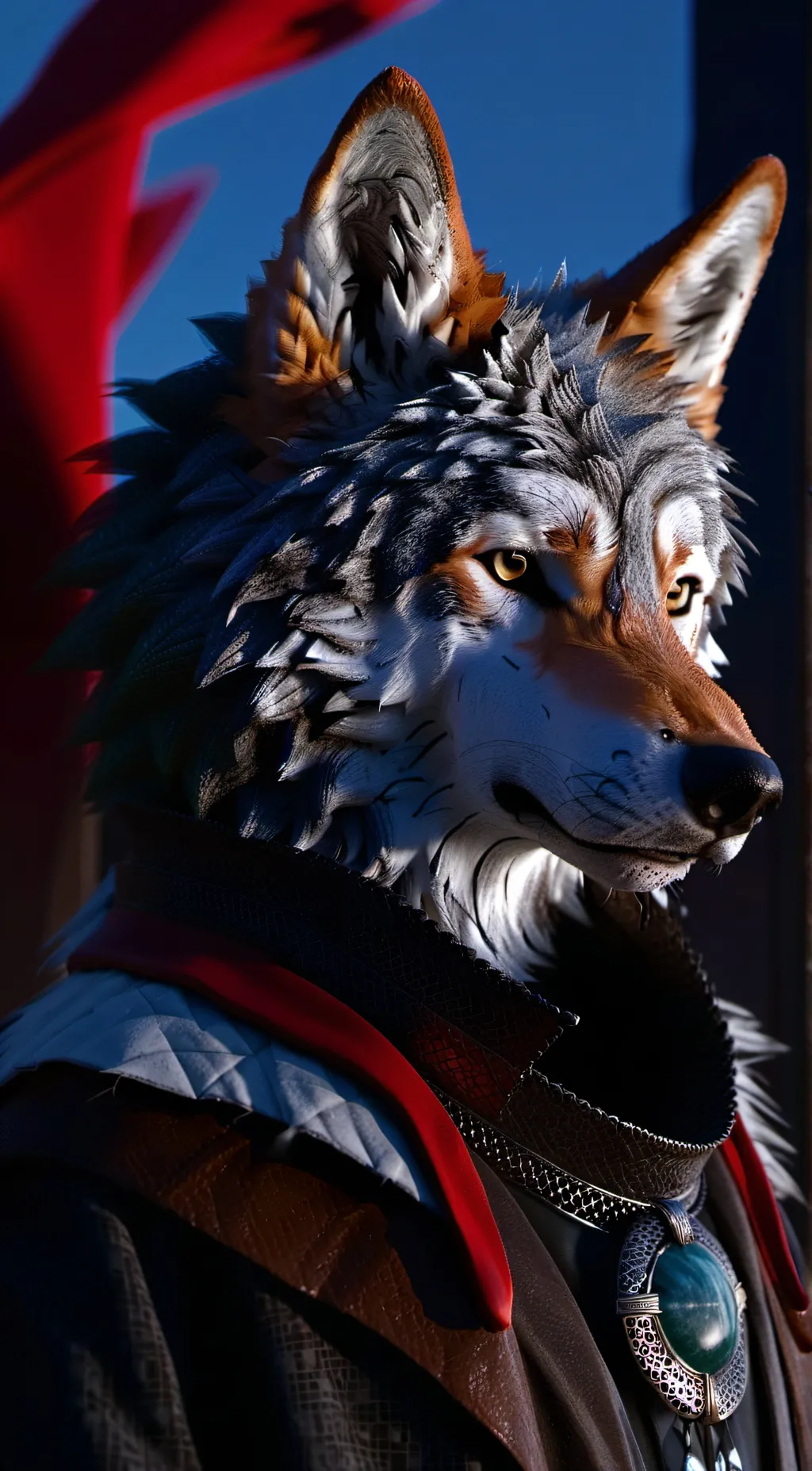 ai character: Wolf pack background