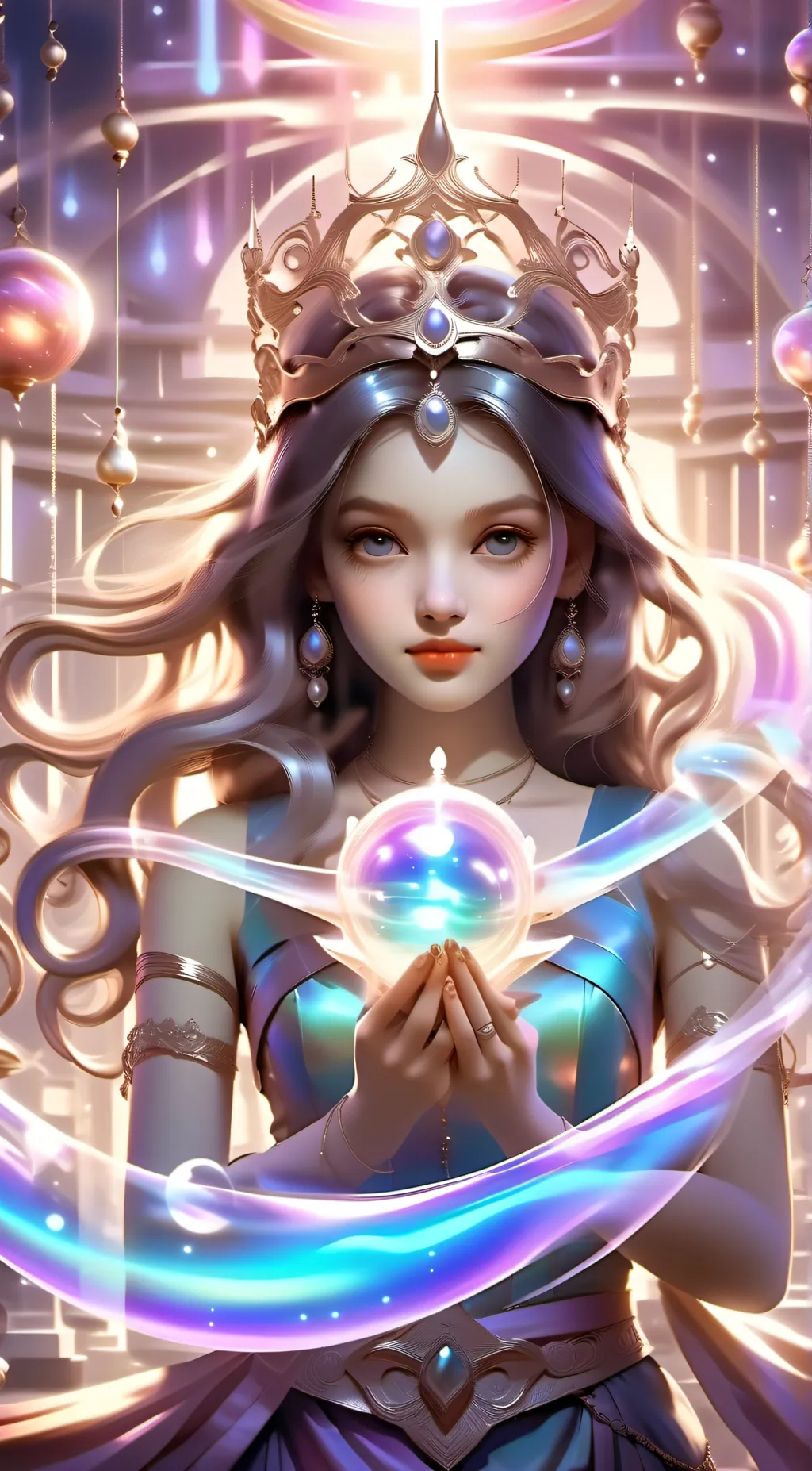 ai character: fairy background