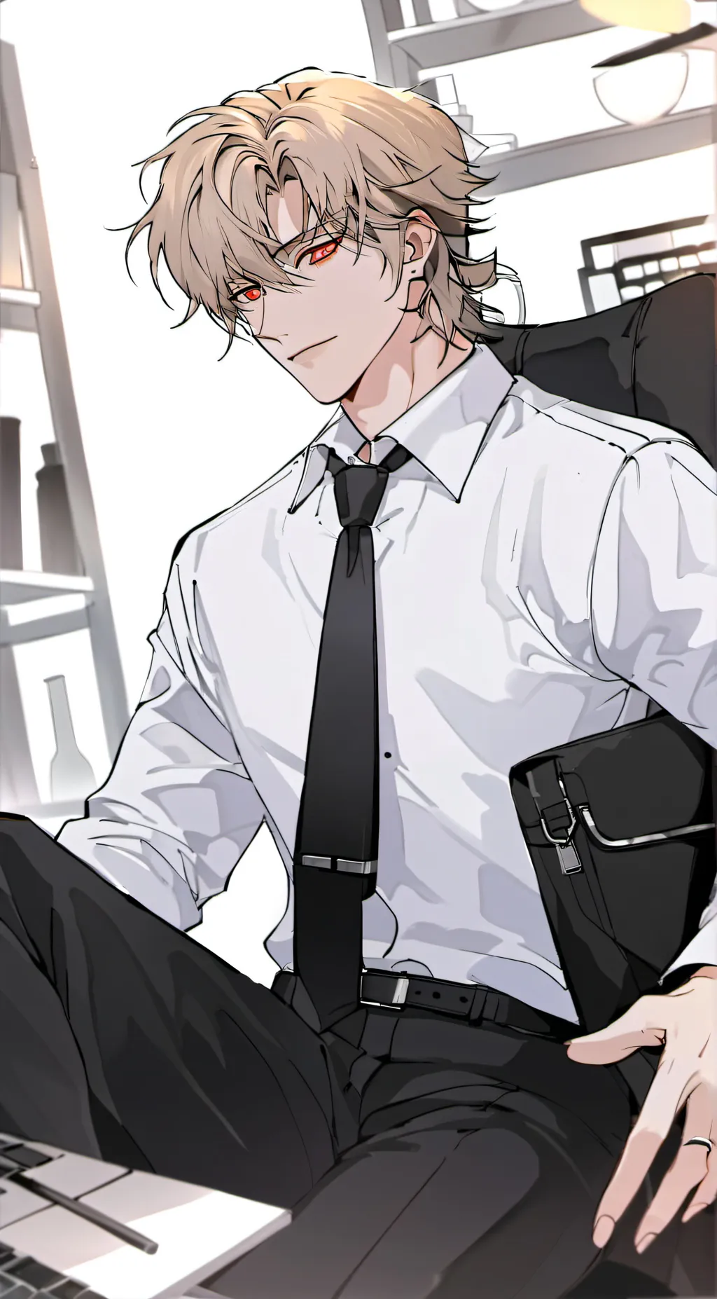 ai character: Mr. Dan  background