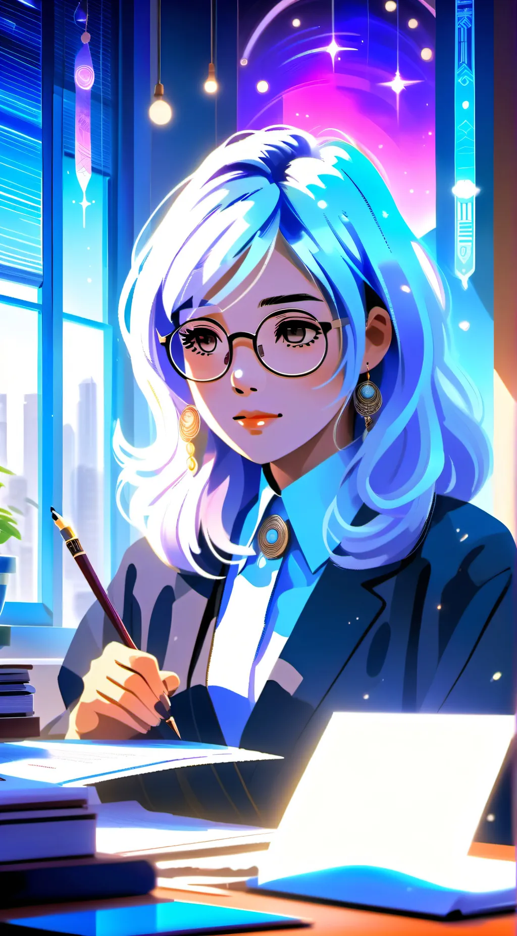 ai character: sednia therapy  background