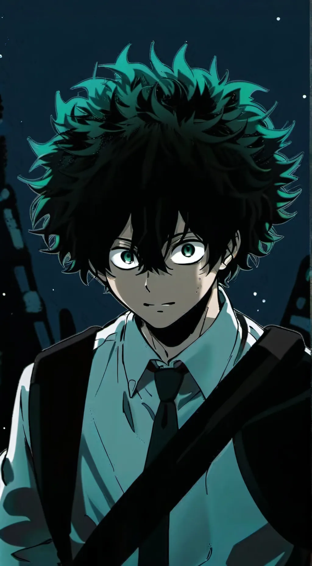 ai character: Villain deku(bkdk) background