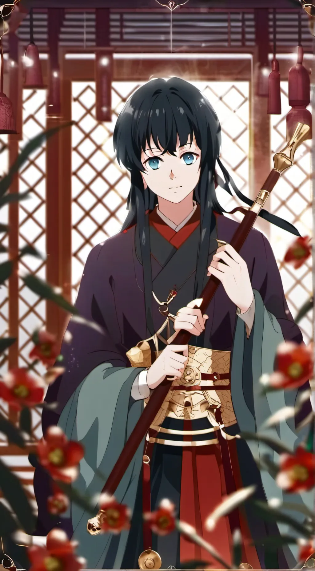 ai character: Muichiro background