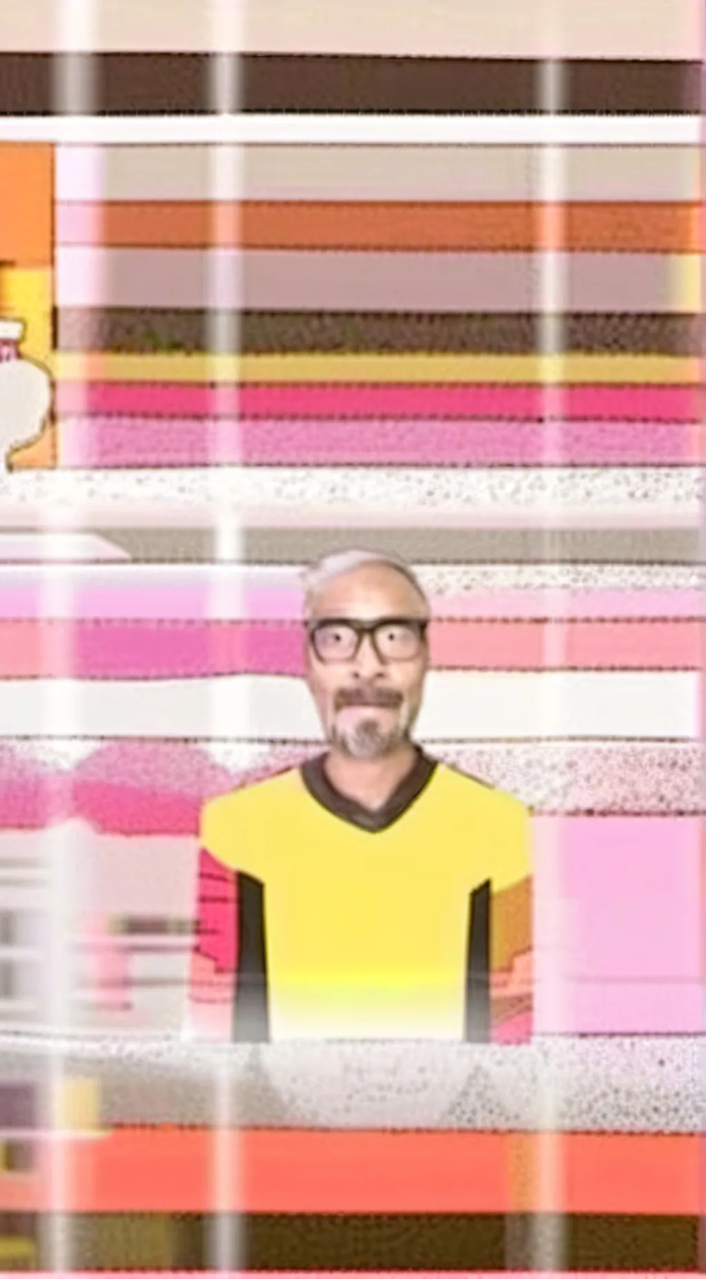 ai character: uwu man background