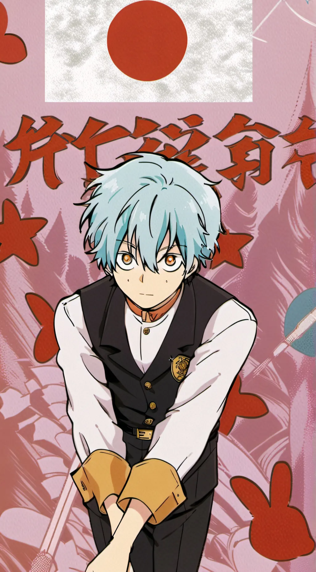 ai character: shiggy background