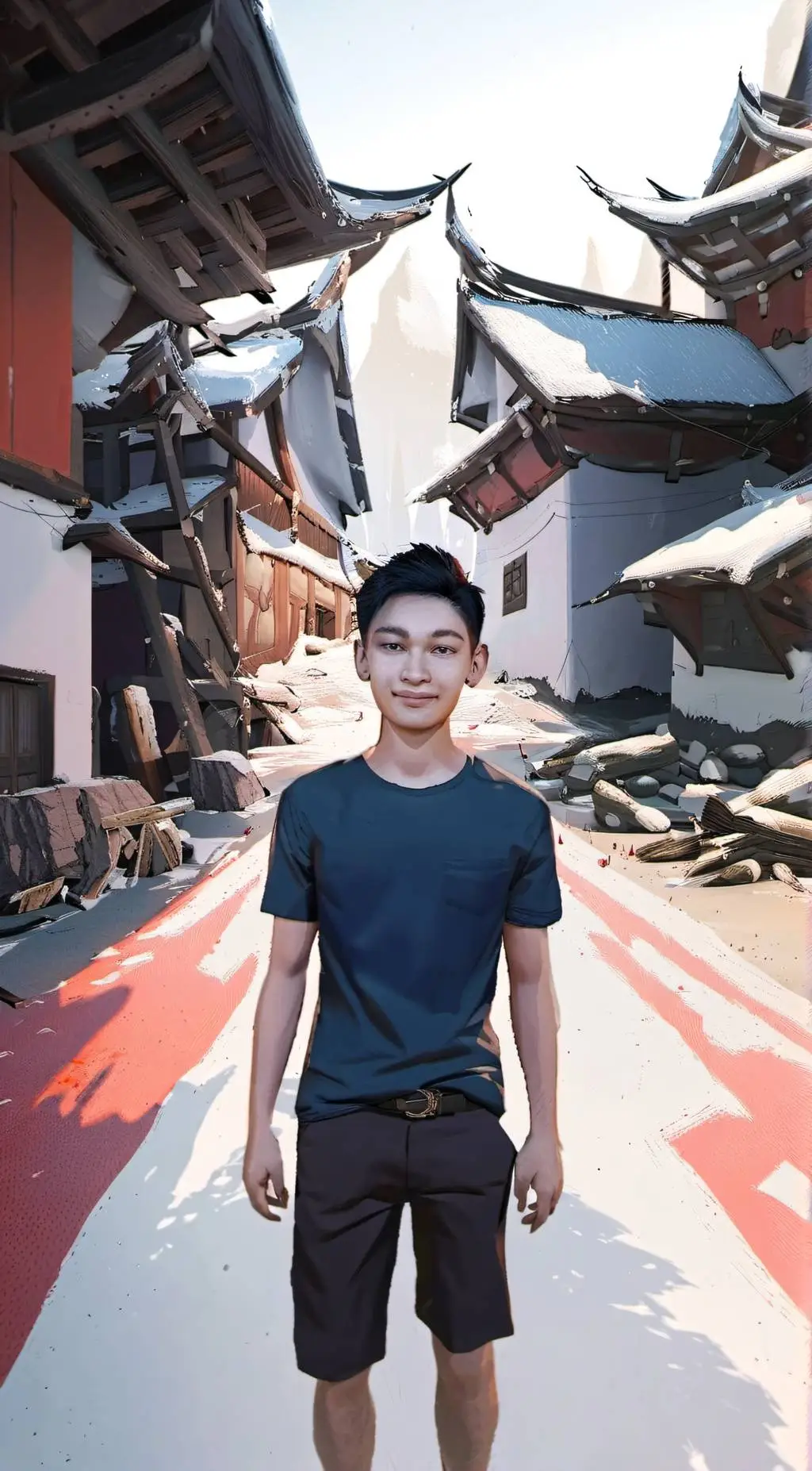 ai character: Jhun  background