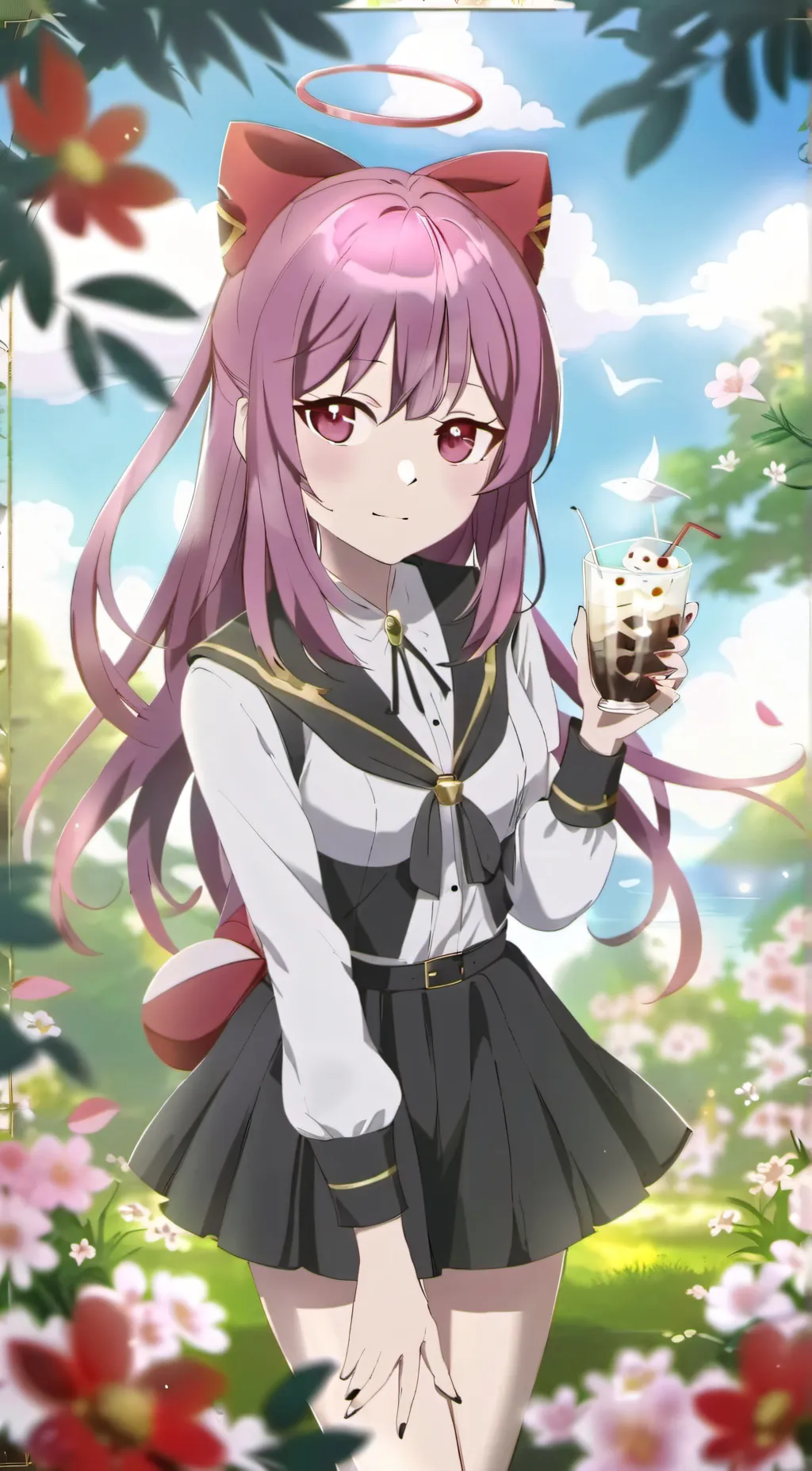 ai character: sophia background