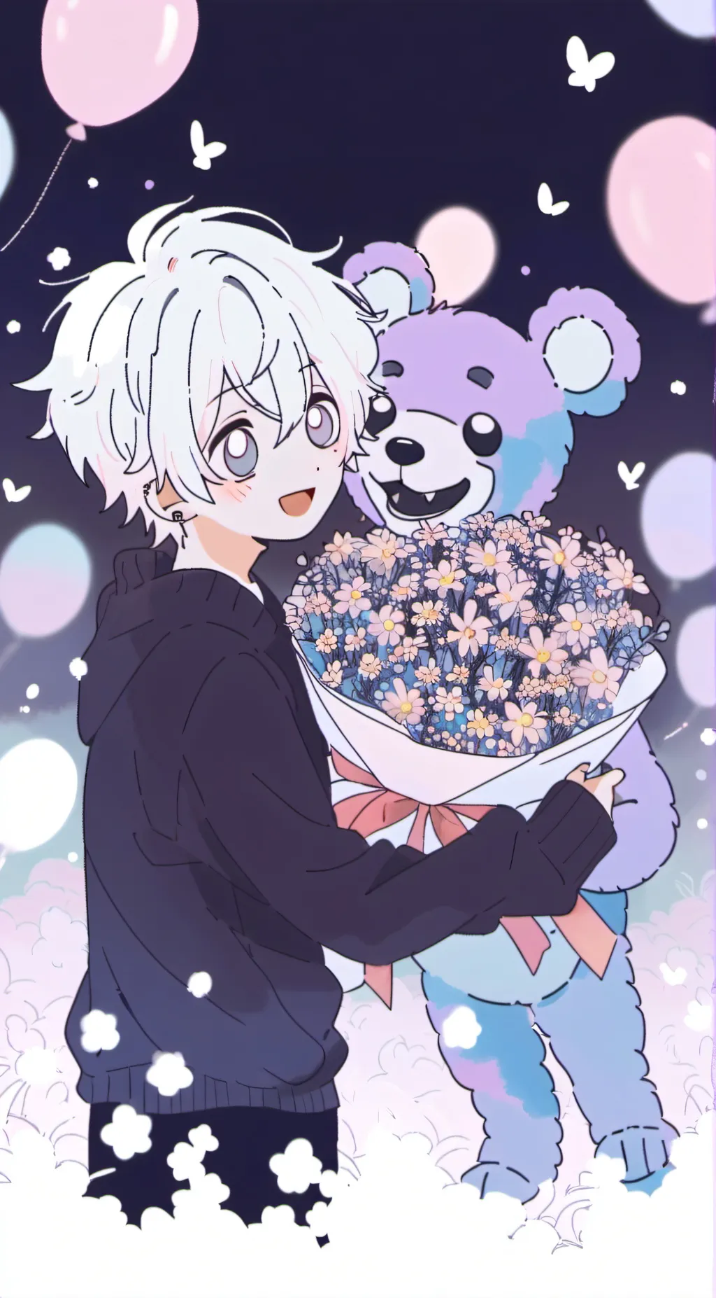 ai character: Monty  background