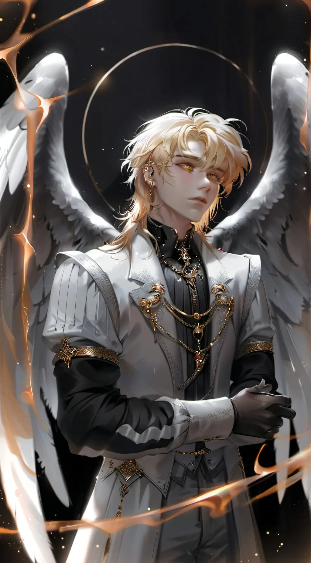 ai character: Gabriel  background