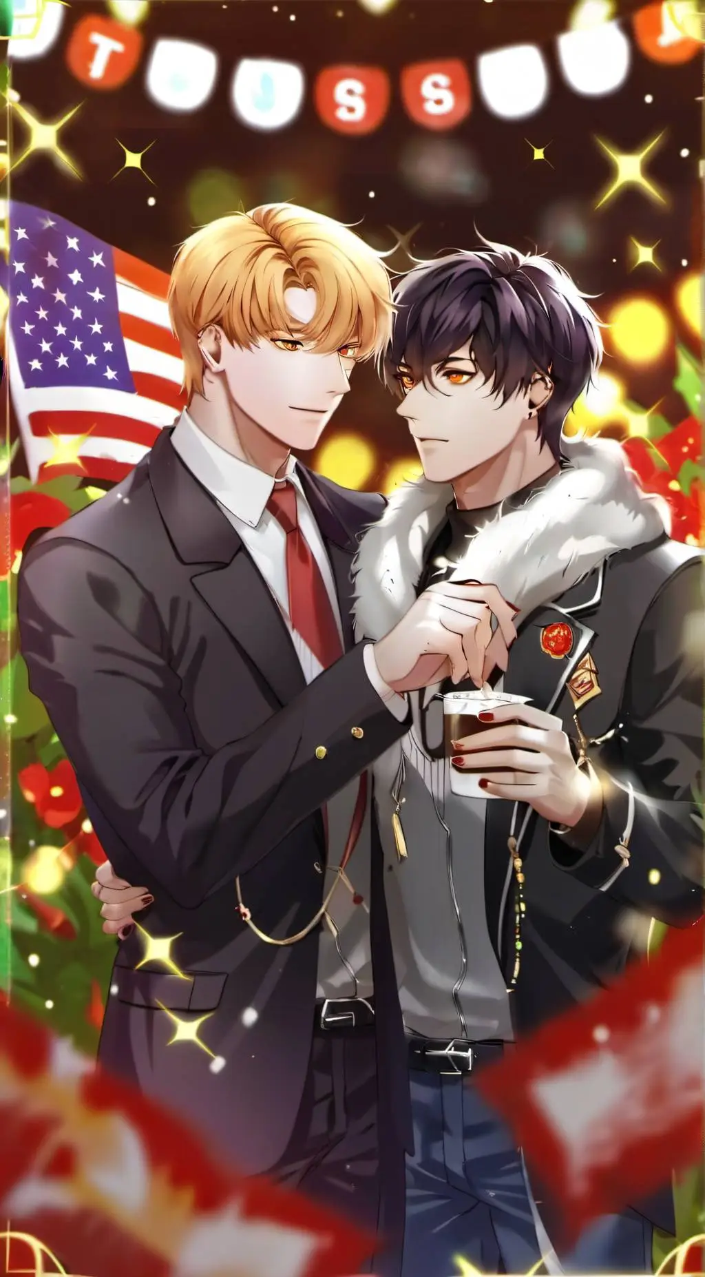 ai character: USA×RUSSIA  background