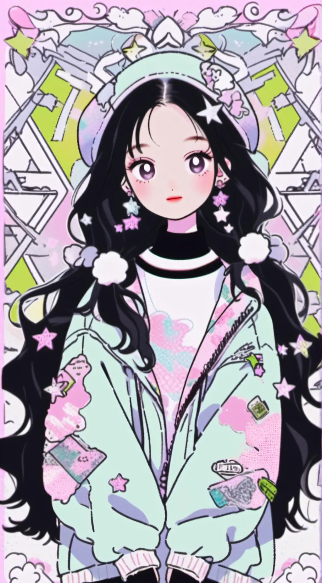 ai character: Aleesya syazwani background