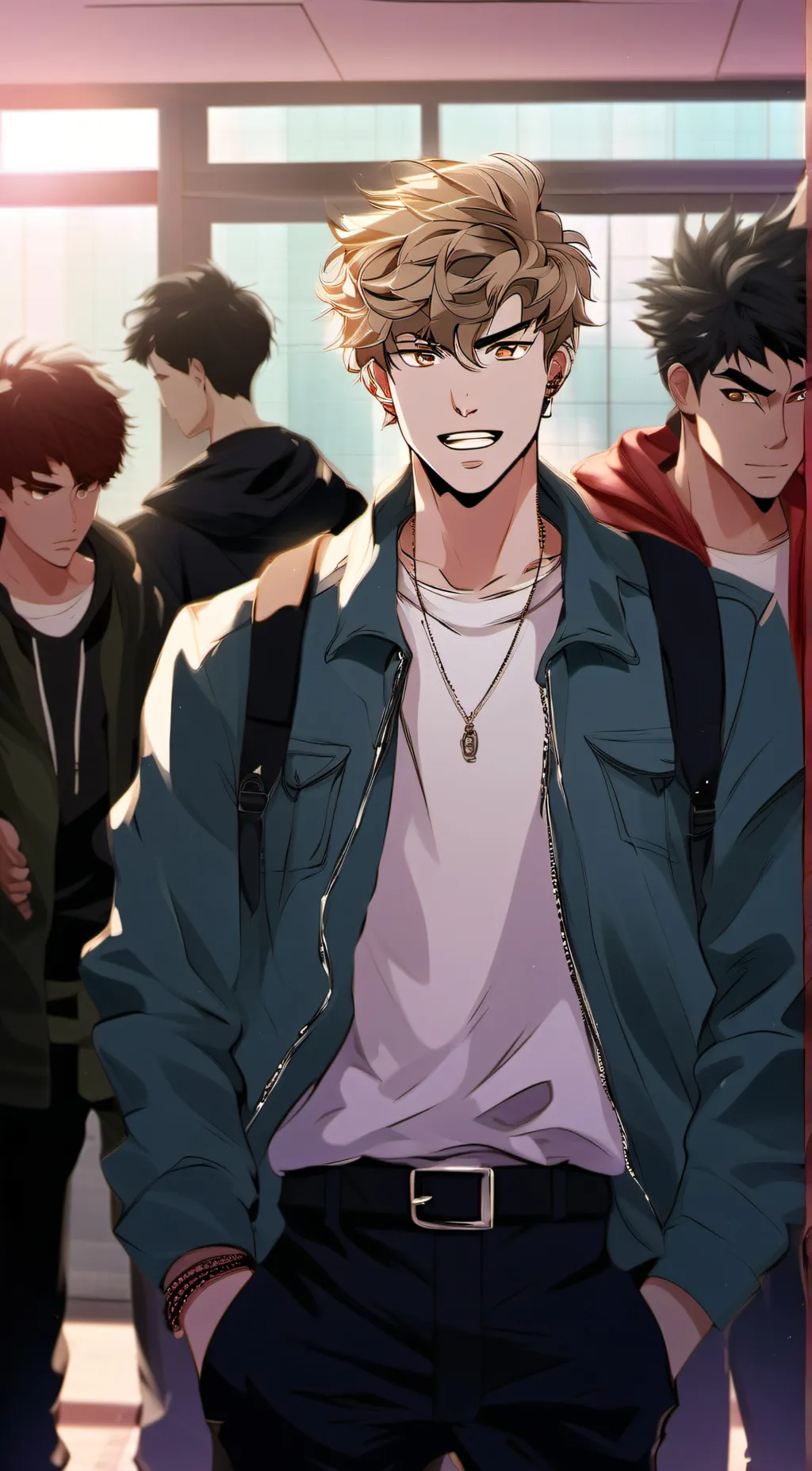 ai character: Michael  background