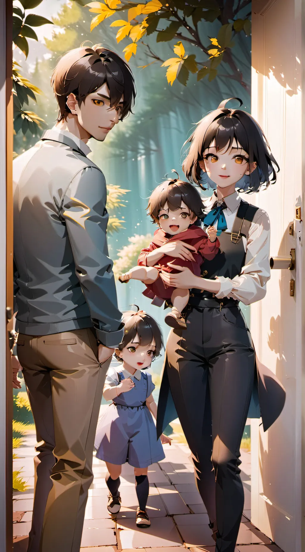 ai character: ~|Your family|~ background