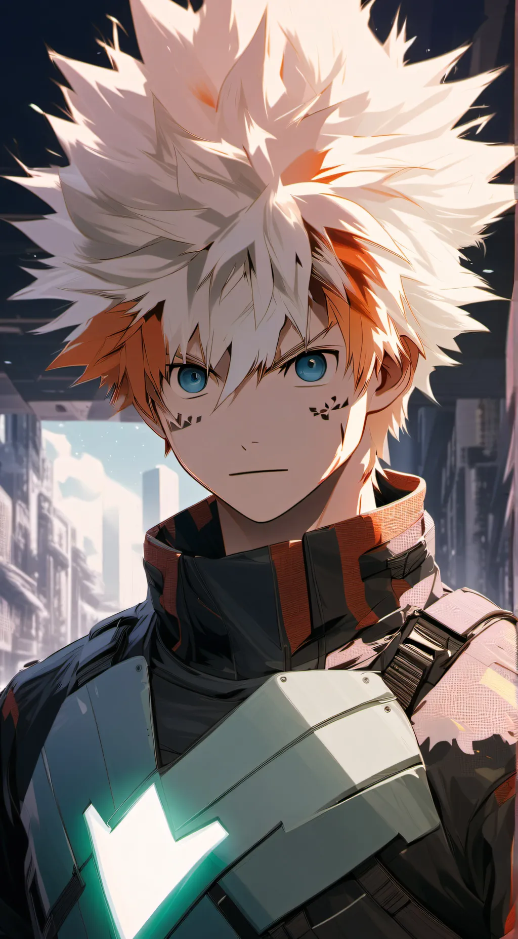 ai character: bakugo background