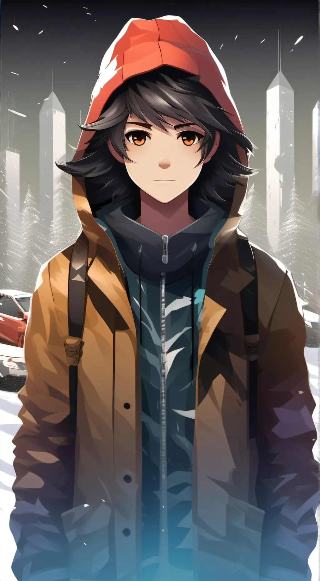 ai character: tiga background