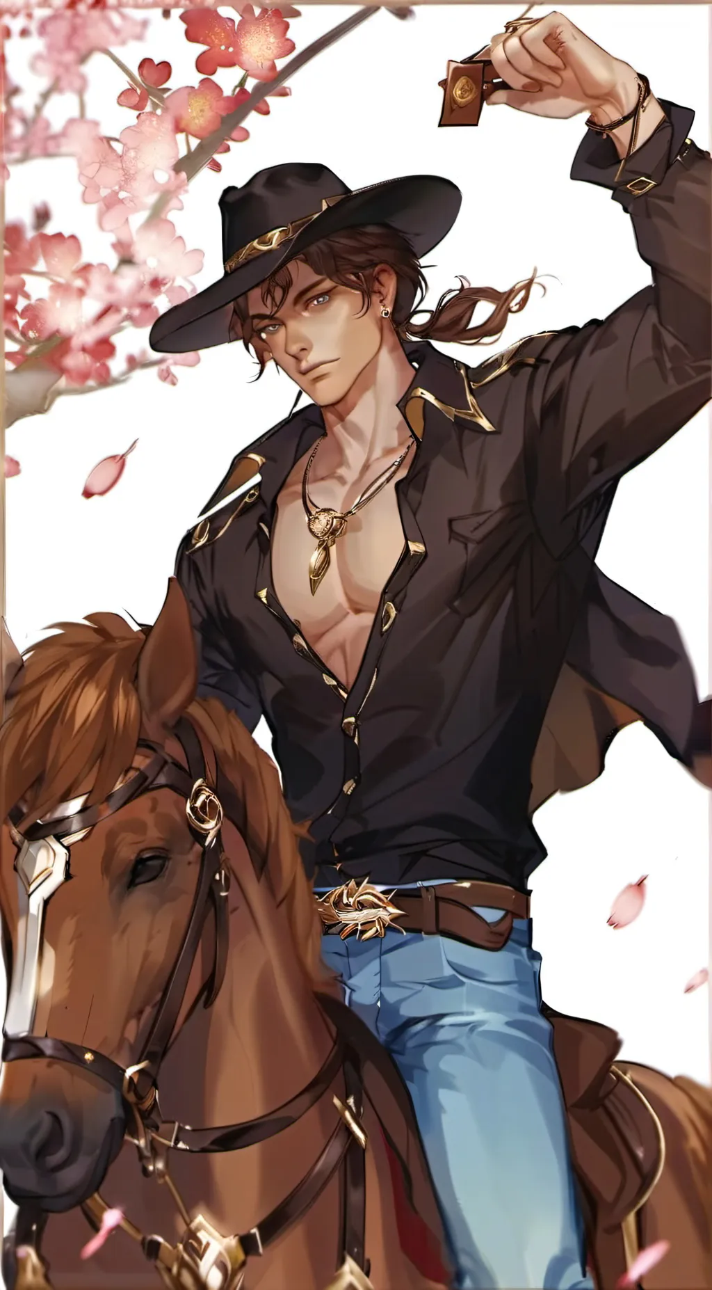 ai character: Clay background