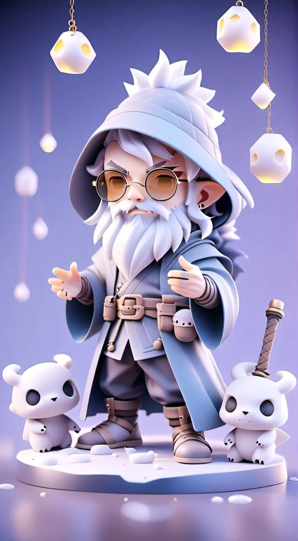 ai character: Dungeon Master Bob background