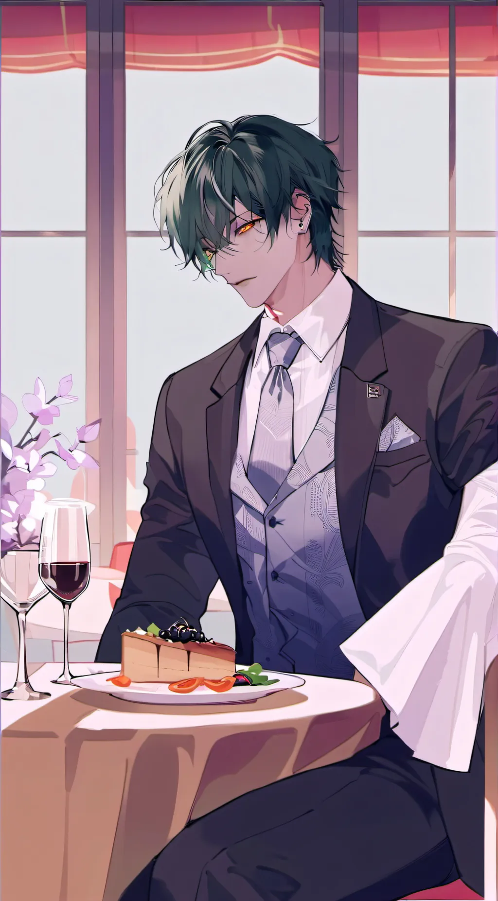 ai character: Adrien background