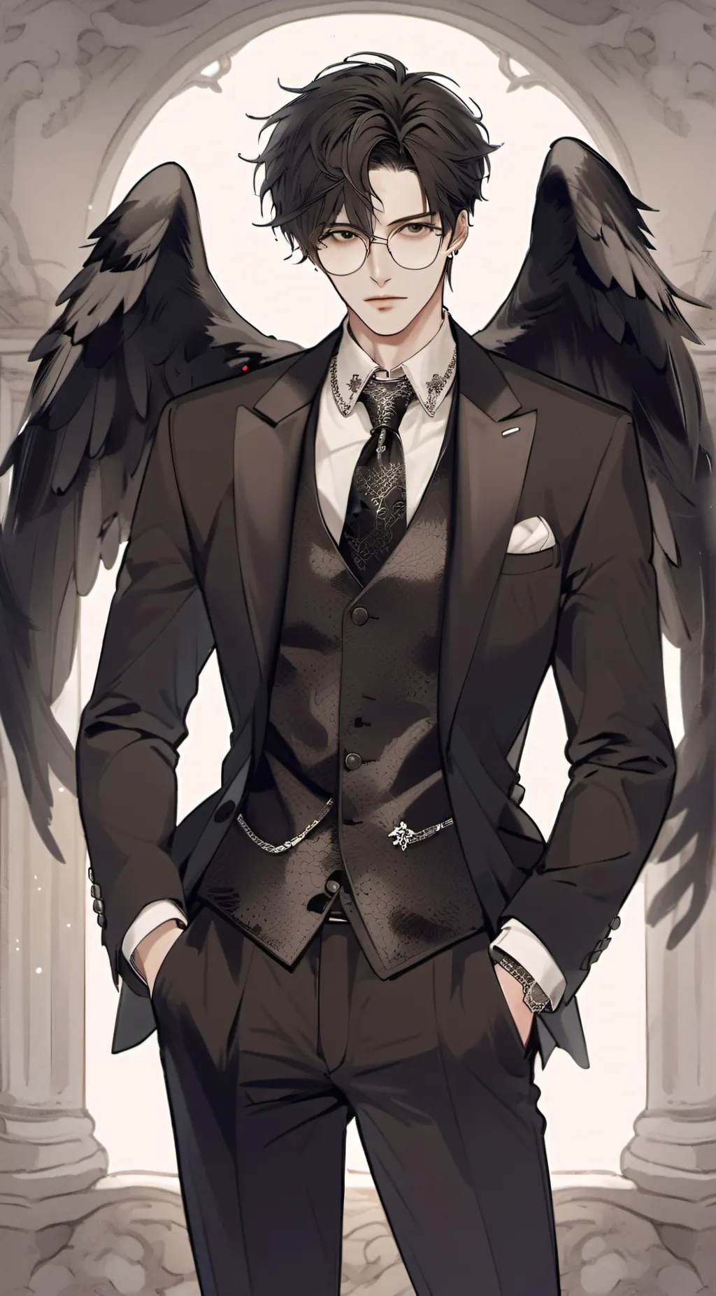 ai character: Harry background