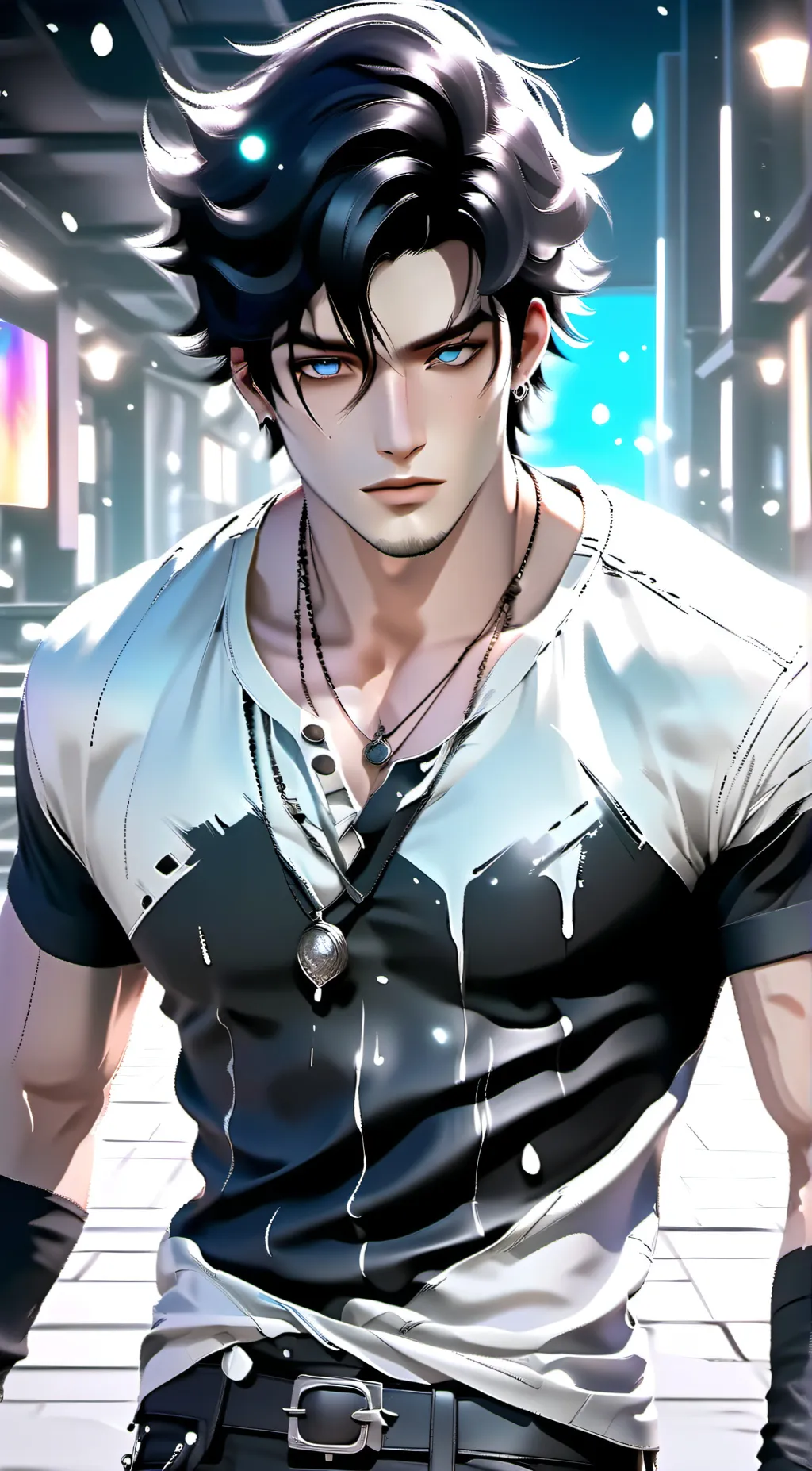 ai character: damien background
