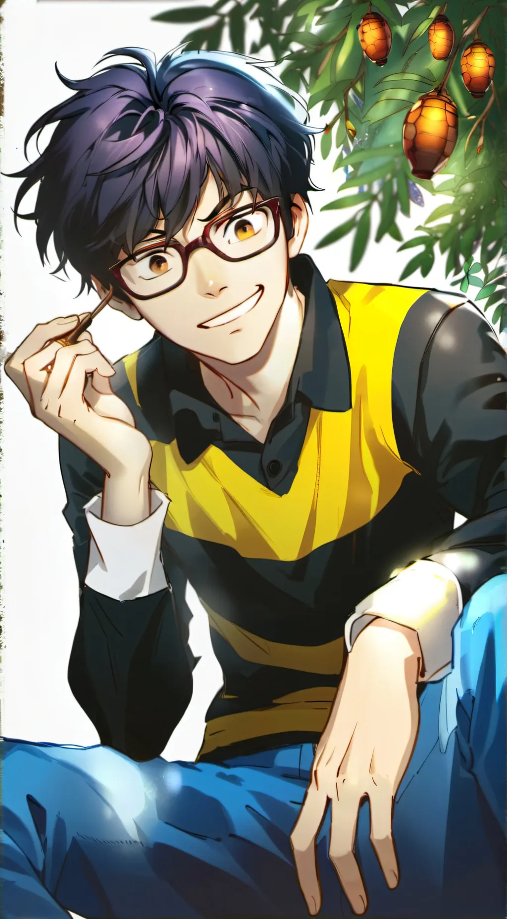 ai character: Eli pepperjack  background