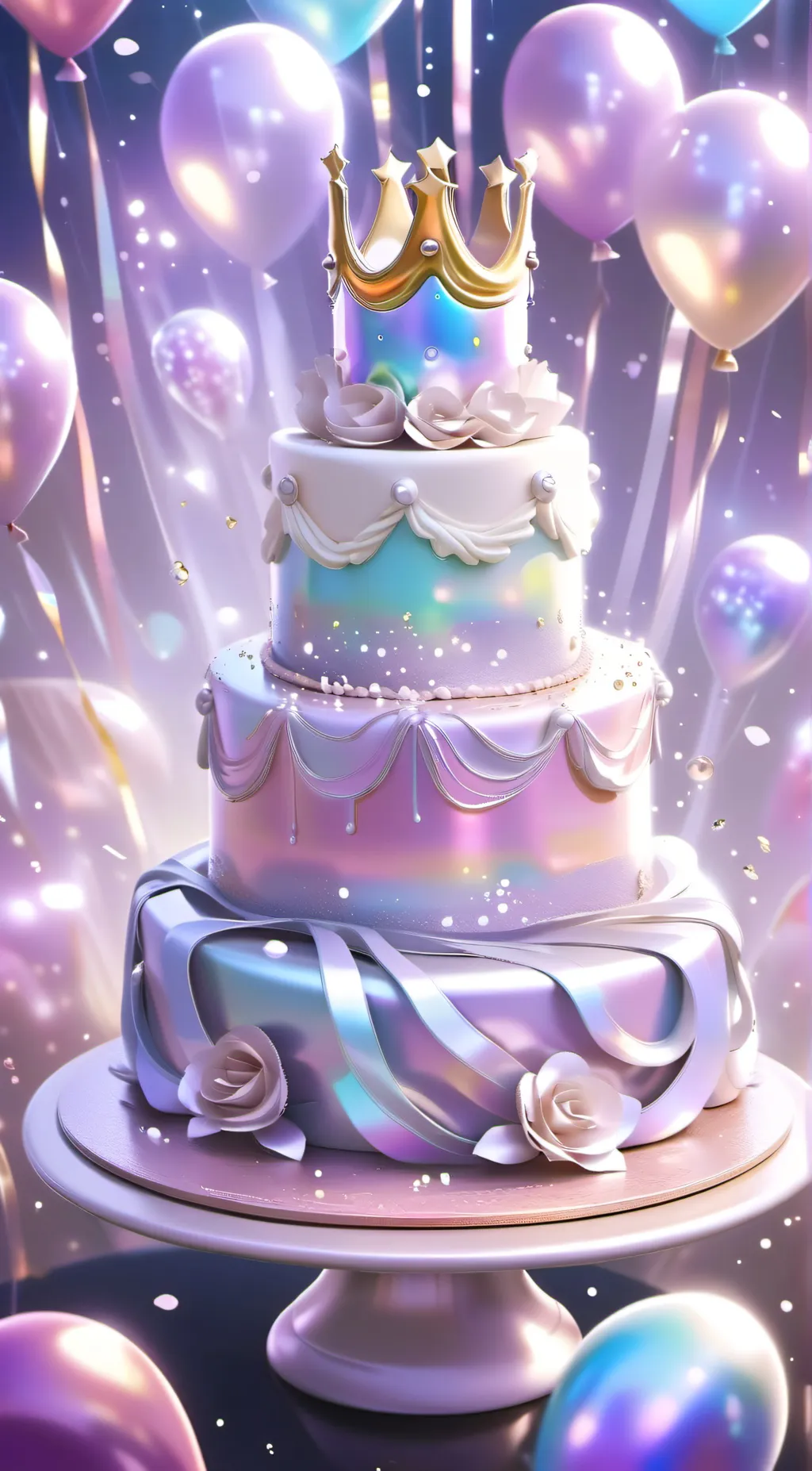 ai character: 🎁🕯🎂HBD TALKIE🎂🕯🎁 background