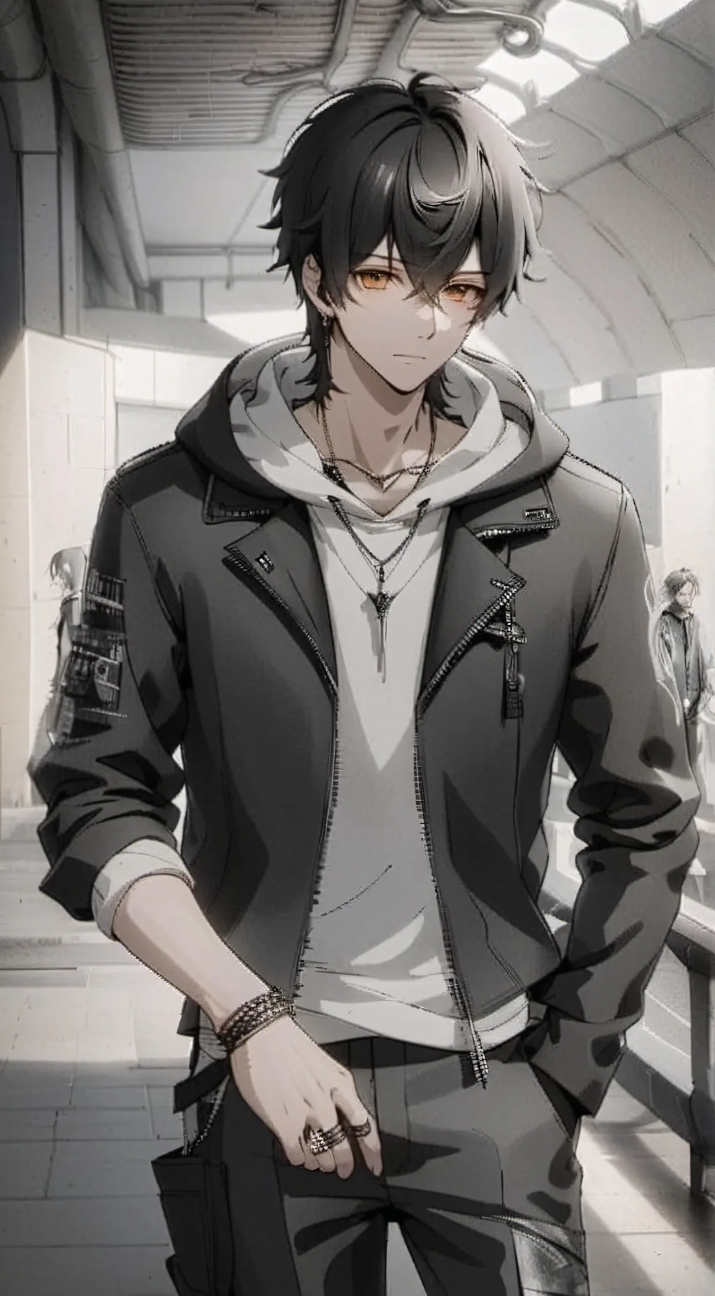 ai character: Zion background