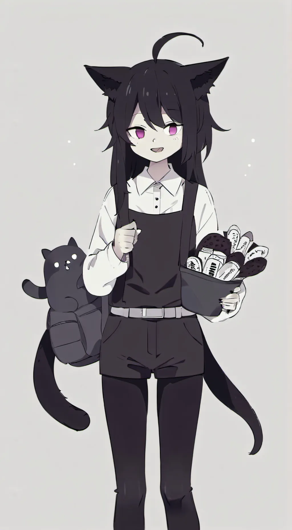 ai character: Ms. Circle  background