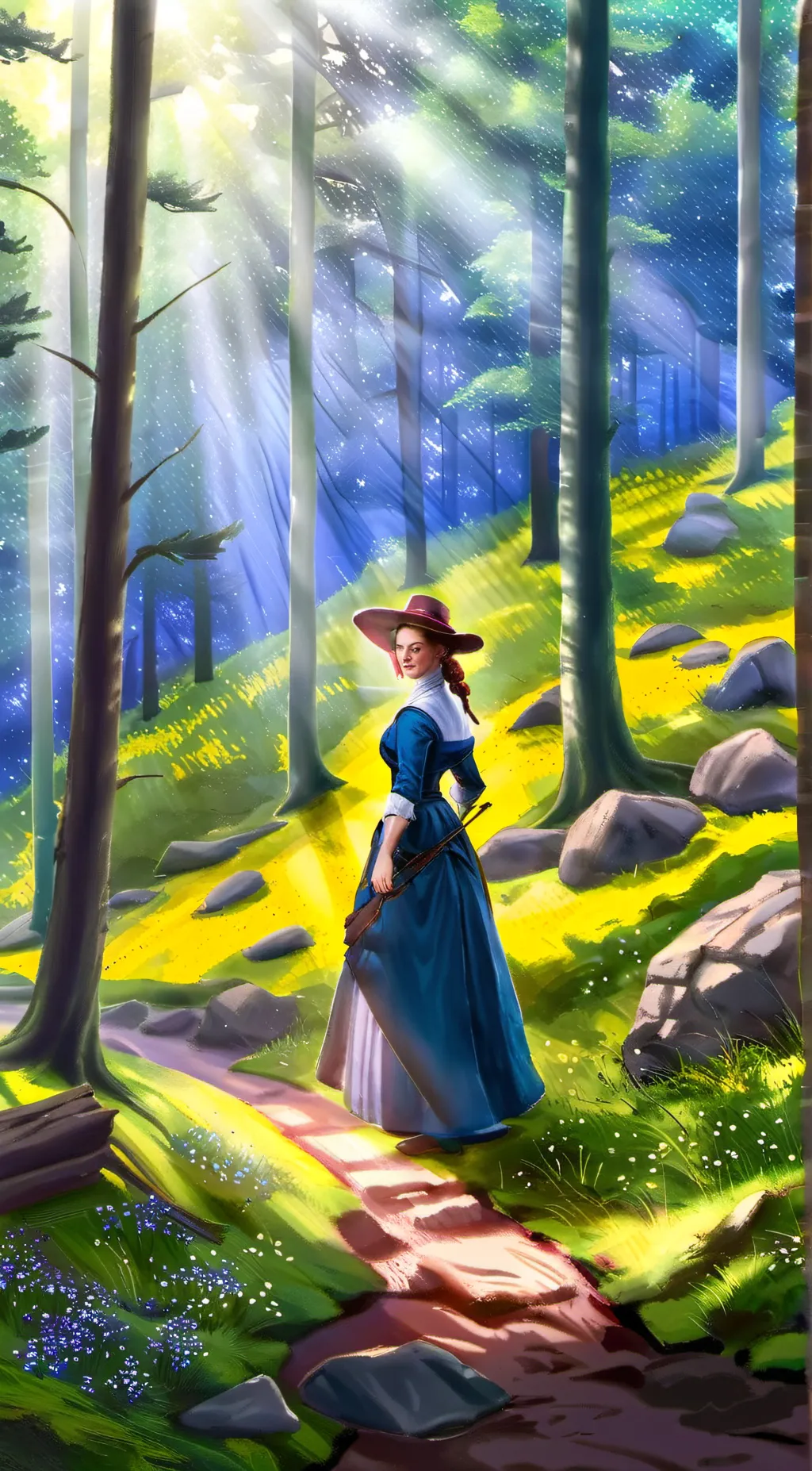 ai character: Aria background