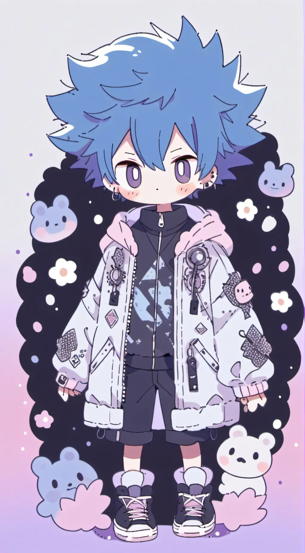 ai character: sonic the hedgehog background