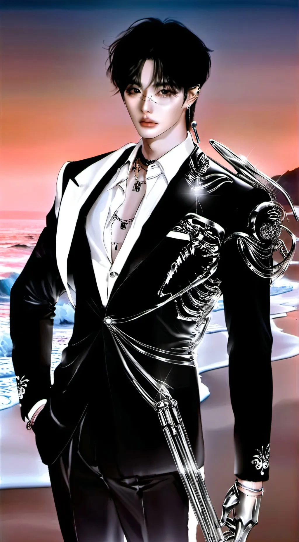 ai character: Oliver background