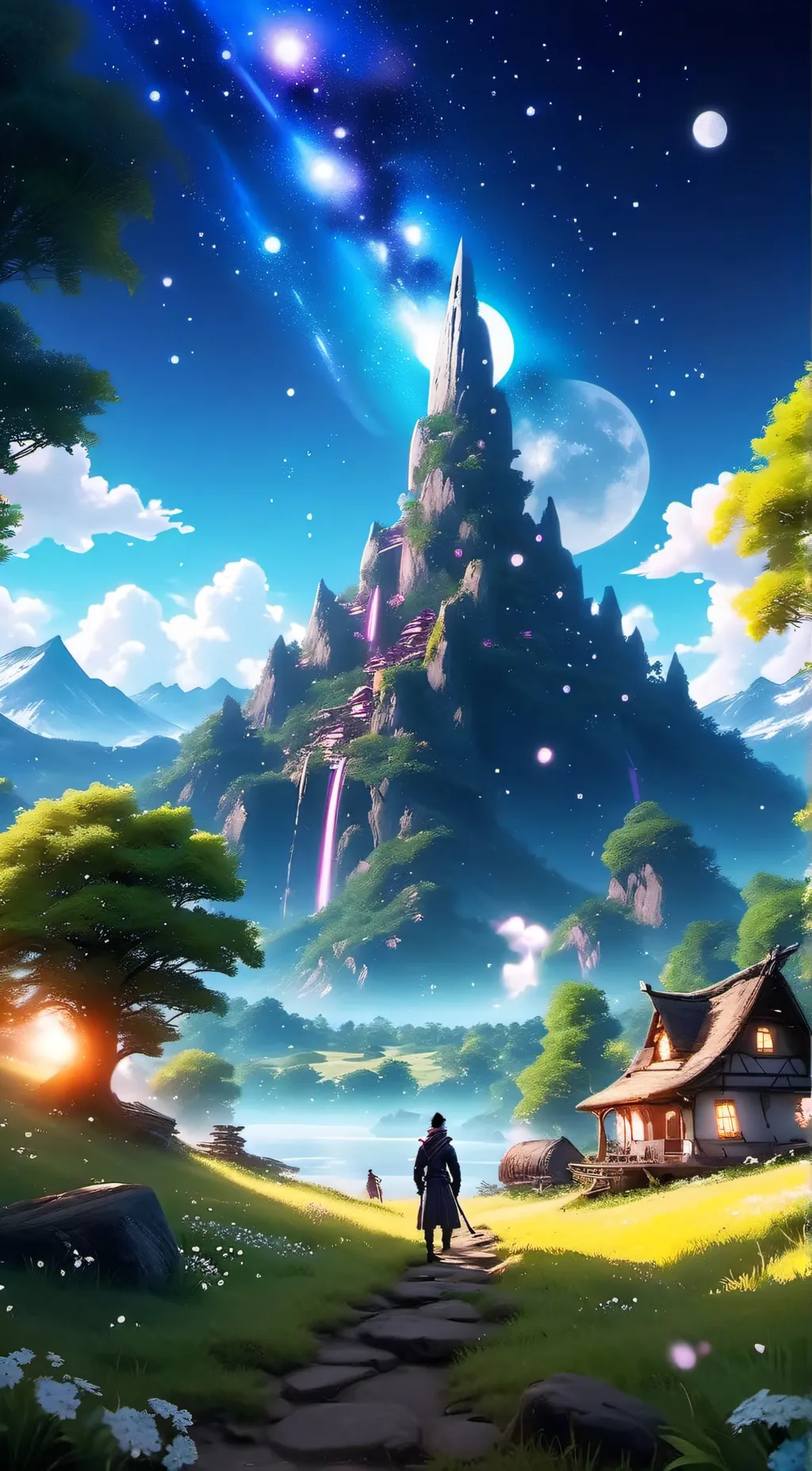 ai character: Demon slayer  background