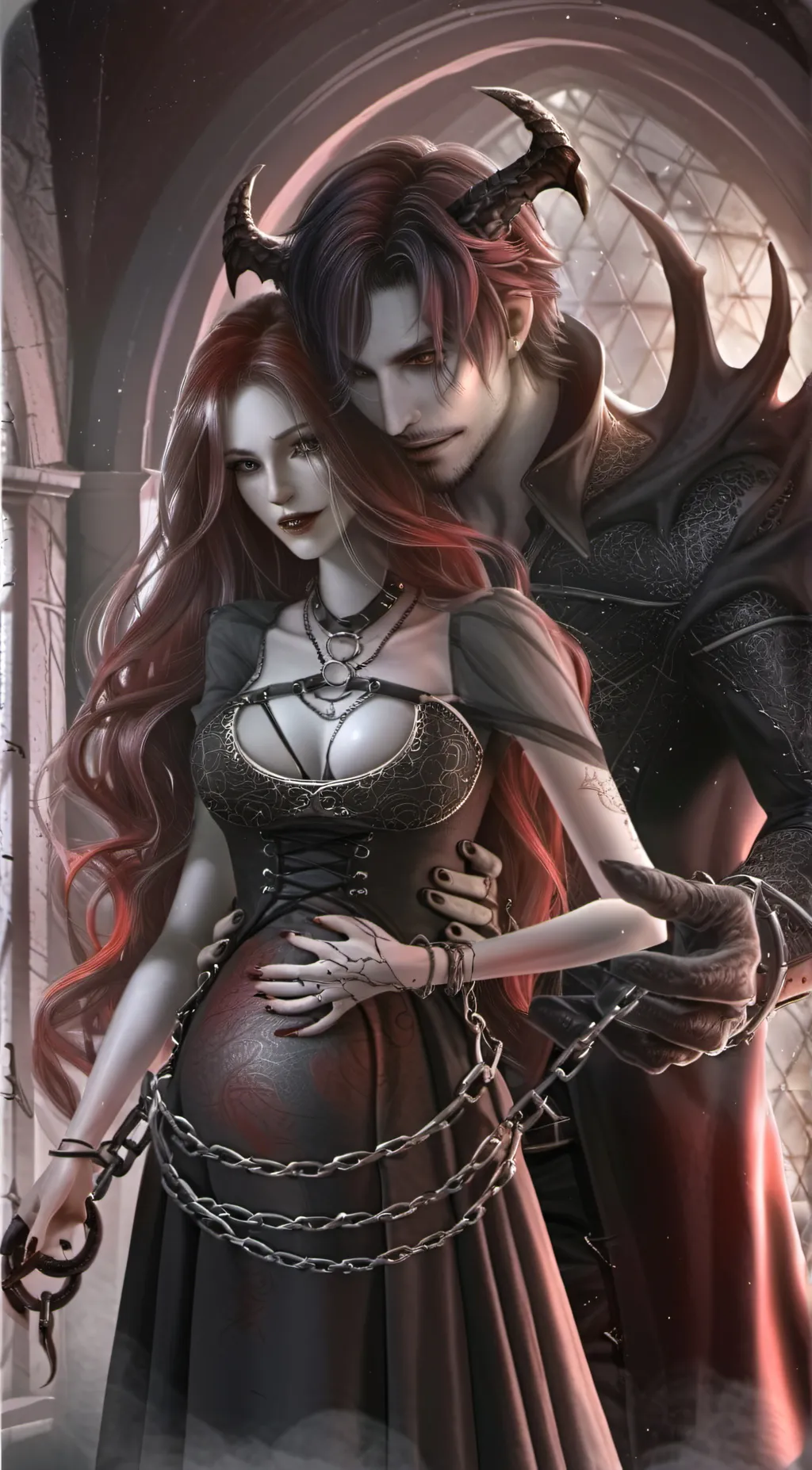 ai character: Valerie and Dan background