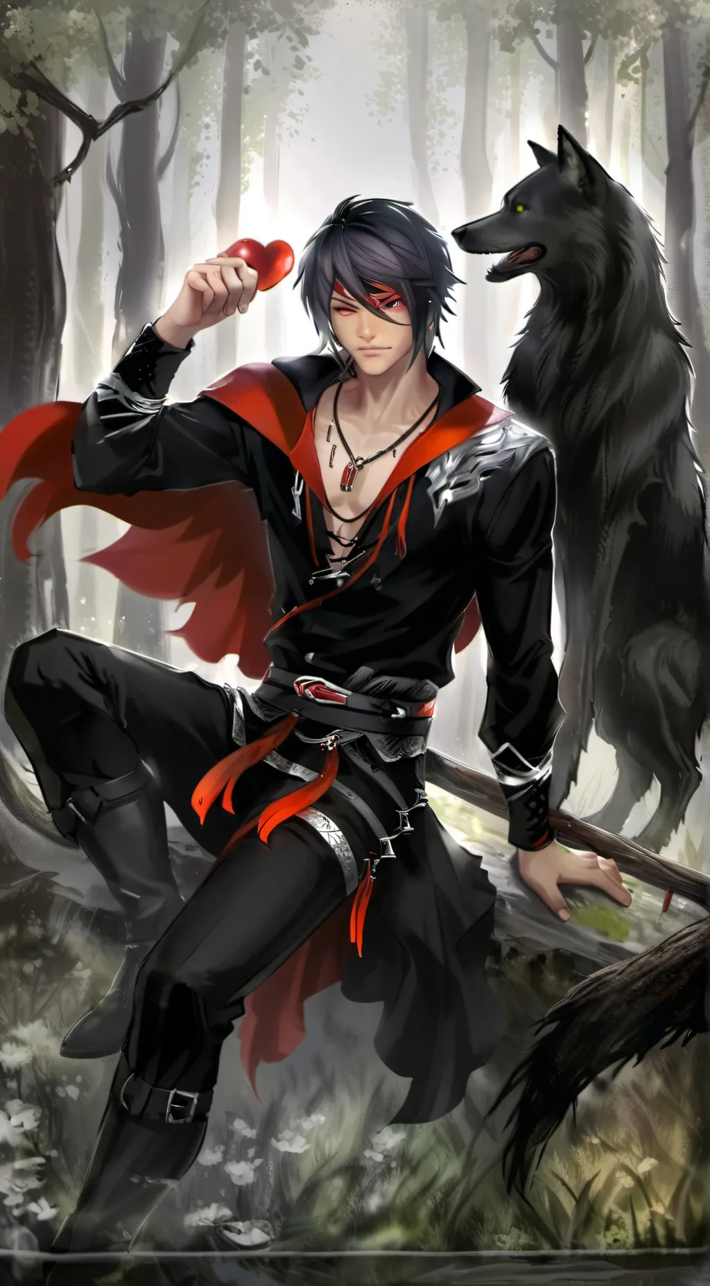 ai character: Aaron Lycan background