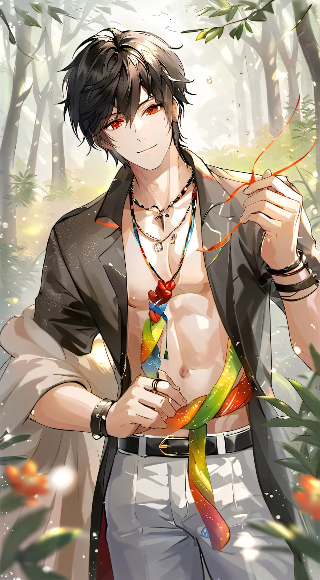 ai character: Honey x Tarren background