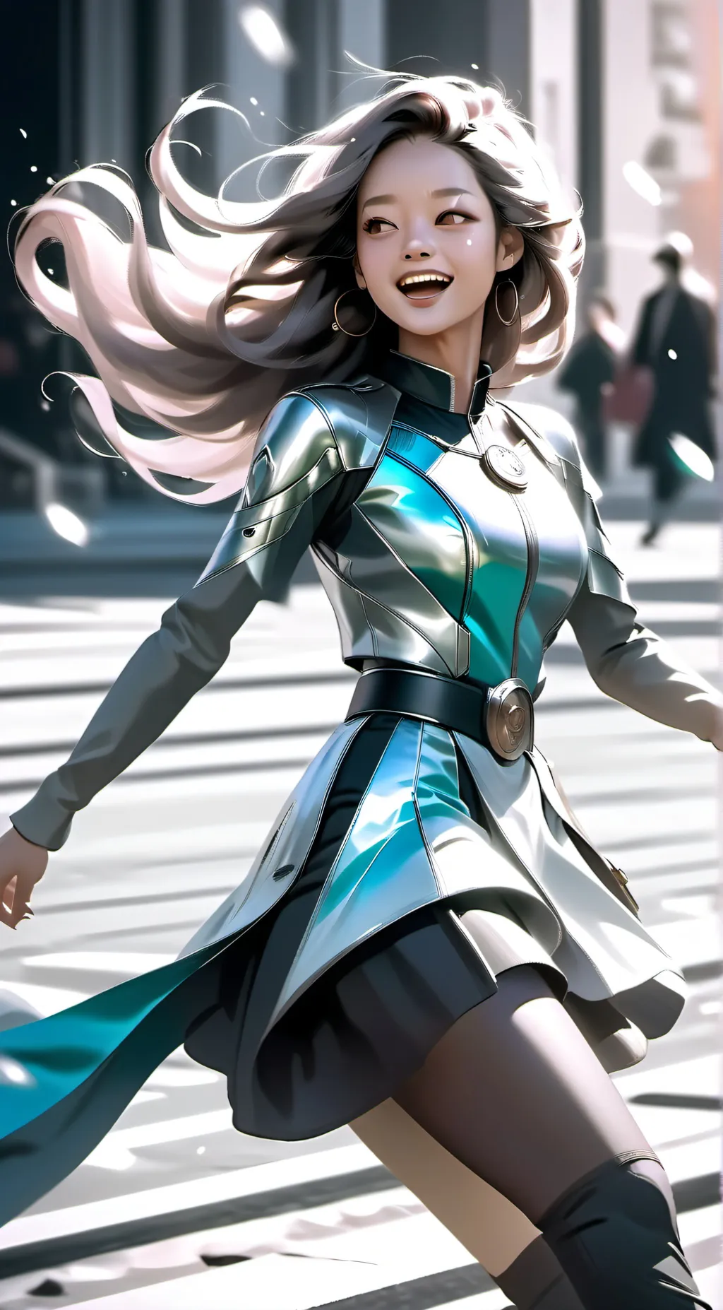 ai character: abby  background