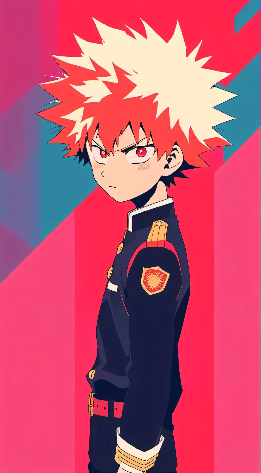 ai character: Katsuki Bakugo V3 background
