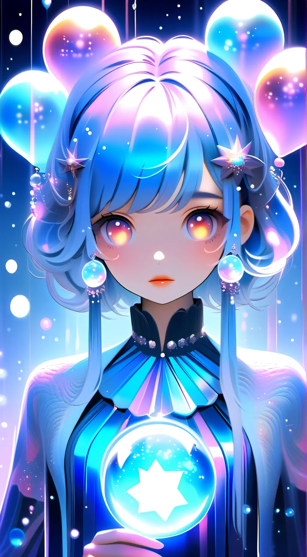 ai character: Talkie birthday background