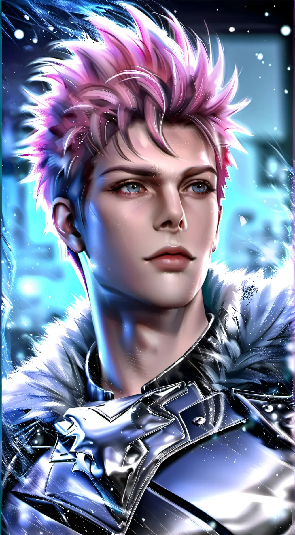 ai character: Christopher  background